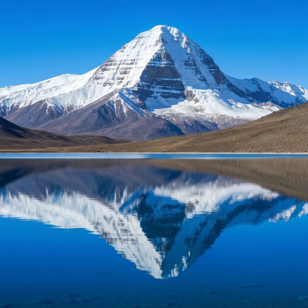 Kailash reflection